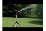 Claber Impact Sprinkler on Metal Tripod Product Guide Video