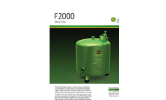 John Deere - F2000 - Media Filter Brochure