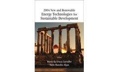 2004 New and Renewable Energy Technologies for Sustainable Development