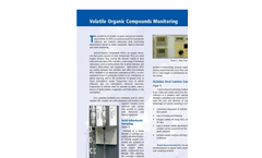 Volatile Organics Compound Monitoring Service Brochure