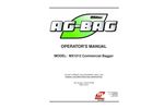 Ag-Bag - Model MX1012 - Commercial Bagger - Manual