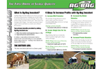 Ag-Bag - Model T7060 - Pull-Type Agriculture Bagger - Specifications Brochure