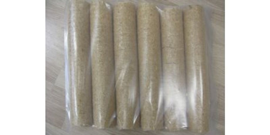 Domoflor - Round Wood Briquettes in 10 kg Bags