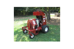 Brown - Model BVZ4000 - Commercial-Grade Ride-On Blower & Vacuum