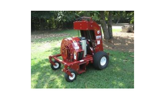 Brown - Model BVZ4000 - Commercial-Grade Ride-On Blower & Vacuum