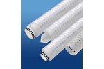 Model WaterTEC Series - Economical Polyethersulfone Membrane Pleated Filter Cartridges