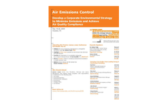Air Emissions Control 2009 Brochure