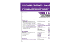 NERC & FERC Reliability Compliance Brochure
