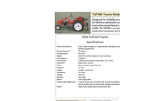 Tuff-Bilt Cultivator Tractor Brochure