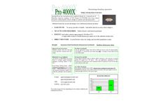 PRO 4000X - Sludge Reducing Blend of Microbes - Datasheet