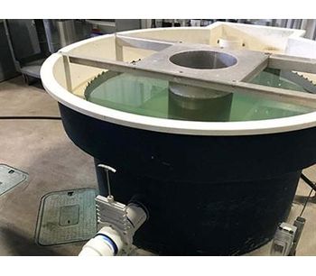 D T Fiberglass - Aquaculture Radial Flow Settler