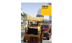 Model PM102 - Track Undercarriage Cold Planer Brochure