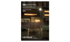 Leadsun - Model AE2 - All-in-One Solar Light Brochure