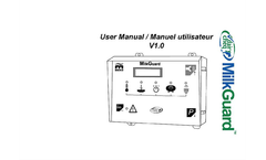 Dairy Cheq MilkGuard - Version FD - Options Monitor Software - Manual