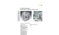 Sartorius - CCR10 - Robot Systems Brochure