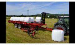 Anderson World First Silage Wrap Bale mover - RBMPRO 2000 - Agritechnica 2017 Hall 27 - Video