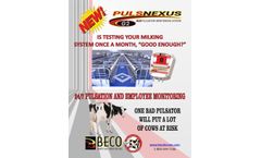 BECO - Model PULSNEXUS G2 - Pulse Monitoring System - Brochure