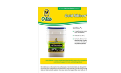 Gold Ribbon - Non-Medicated High Quality Electrolyte Supplement Brochure