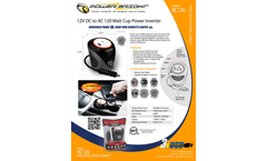 XC120 - 12 Volt Modified Sine Wave Power Inverters Brochure