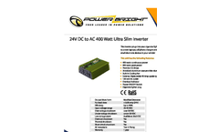ML400-24 - 24 Volt Modified Sine Wave Power Inverters Brochure