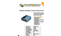PowerBright - Model ERP400-12 - 220 Volt 50 Hz Power Inverters - Brochure