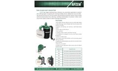 Portable Two Stage Mechanical Dust Collectors. - Brochure