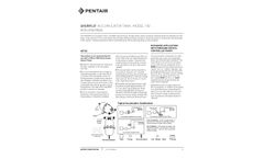 Pentair Shurflo - Pre-Pressurized Accumulator Tank 24 oz Nylon Accumulator - Brochure