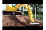 Strickland 60`` Ditching Bucket on New Holland E85c Machine - Plantworx Video