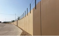 TechWall - Precast Counterfort Retaining Wall System