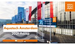 Aquatech Amsterdam 2021 - World's leading trade exhibition for wate