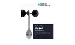 Kintech Engineering - Model K620A - Cup Anemometers - Brochure