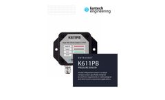 Kintech Engineering - Model K611PB - Pressure Sensor - Brochure