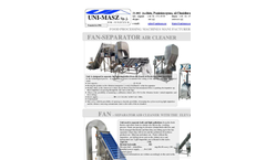 Separator Air Cleaner wtth Elevator Brochure
