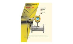 Xonic - Model 7GI - Online Gas Flowmeter - Brochure