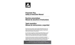 Pneumatic Plug Safety & Instruction Manual 