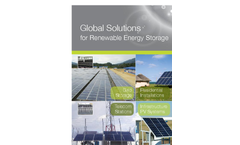 Global Solutions for Renewable Energy Storage