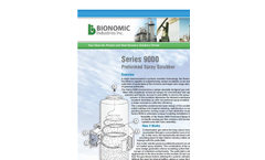 Bionomic - Model 9000 Series - Preformed Spray Scrubber - Brochure
