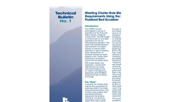 Tech Bulletin No.1: Meeting Cluster Rule Bleach Plant Requirements Using the RotaBed Fluidized Bed Scrubber Brochure