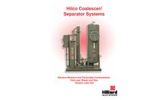 Hilcosep - Gas Coalescer / Separator Cartridges - Brochure