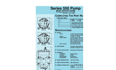 Aquatec 55XX-XX12-B666 Demand/Delivery Pumps Brochure