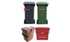 Ecological - 2 Black/Green 240L/Compost caddy Bin Collections per month | 1 FREE GLASS COLLECTION