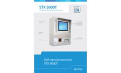 Model STX 5000T - Self-Service Terminal With Touch Screen - Datasheet