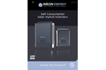 IMEON - Self Consumption Solar Hybrid Inverters -  Brochure