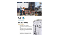 STT Tanks & Industrial Bolted Storage Tanks Brochure