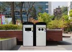 CleanCUBE - Solar-Powered Trash Compactor