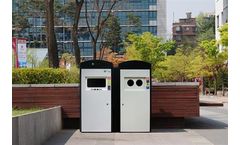 CleanCUBE - Solar-Powered Trash Compactor