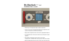 Dr.Sherlock - Temperatur Control Oxygen Monitor Brochure