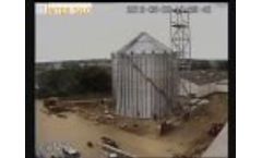 Efficient Grain Silo Installation by Inter-Silo Team in 2014 Video