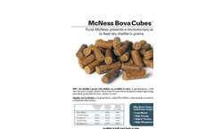 Bova - Protein Cubes Supplements Brochure