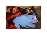 Medium Lightly Powdered Nitrile Gloves